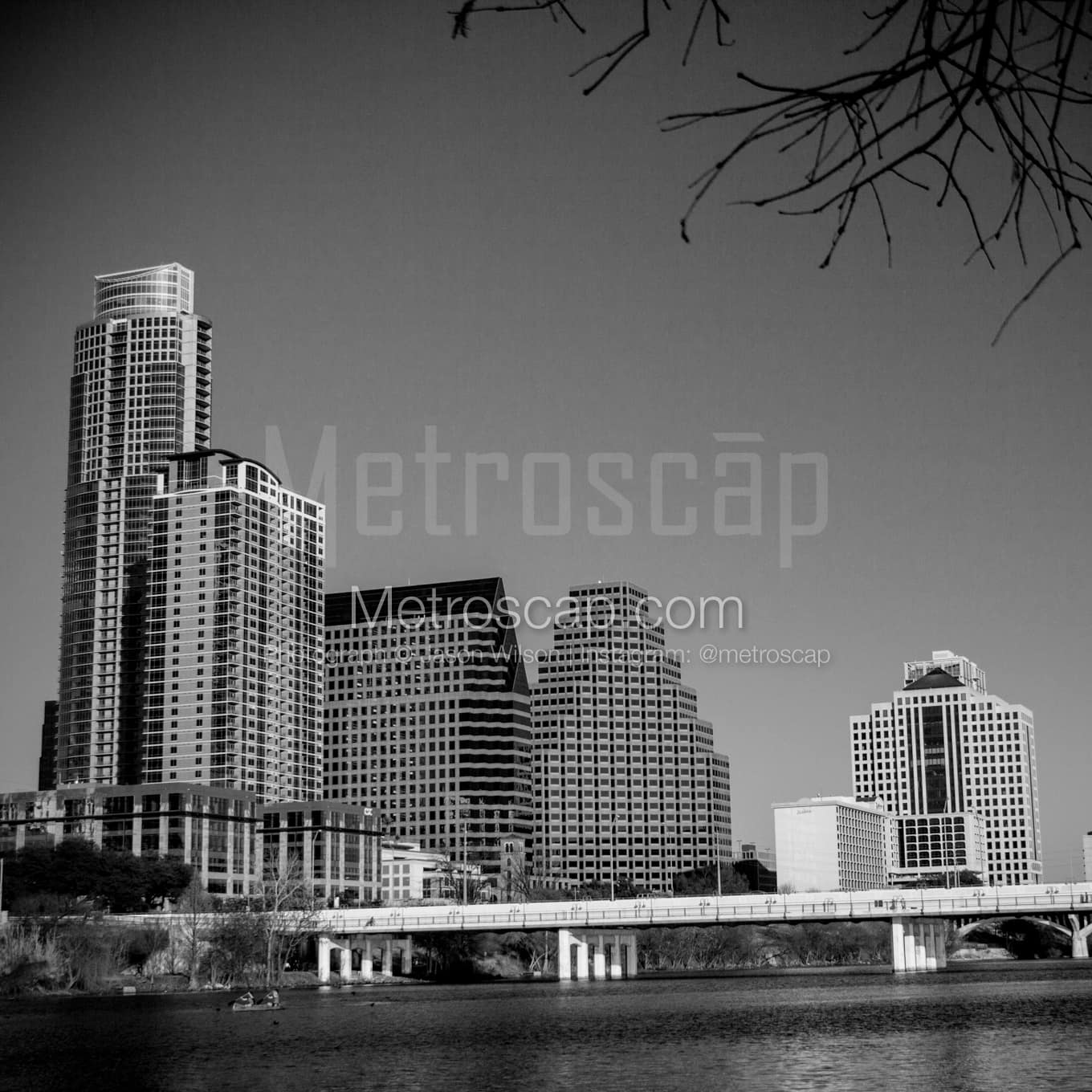 Austin Black & White Landscape Photography