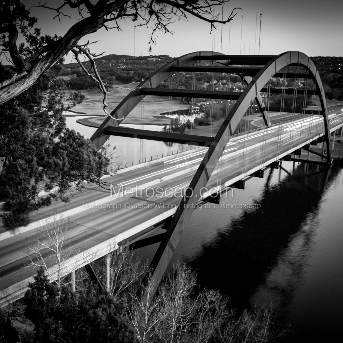 Austin Black & White Landscape Photography