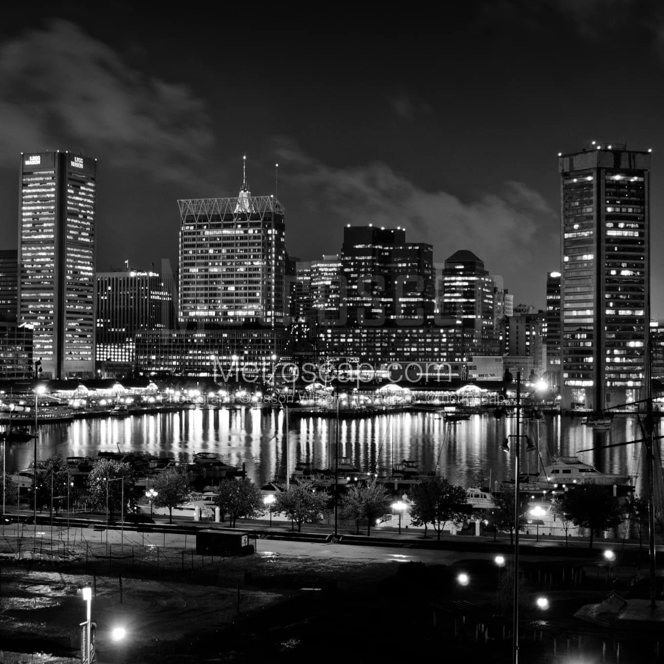 Baltimore Black & White Landscape Photography