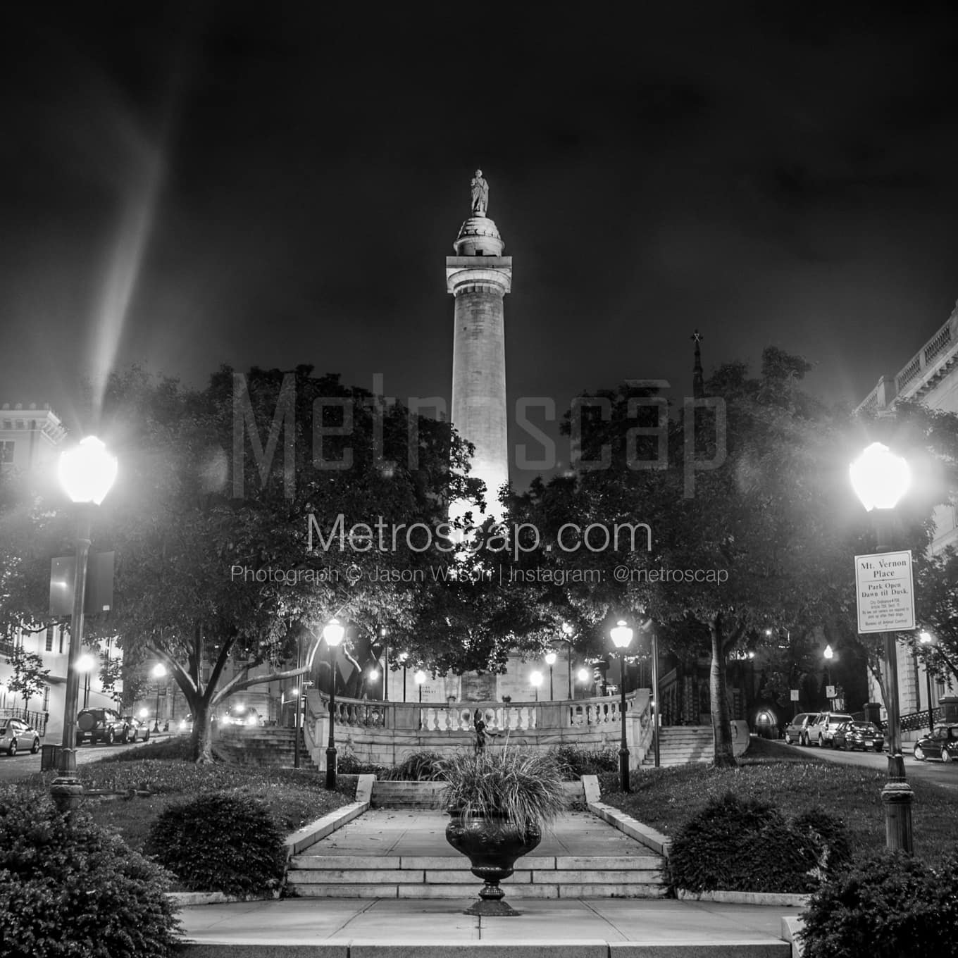 Baltimore Black & White Landscape Photography