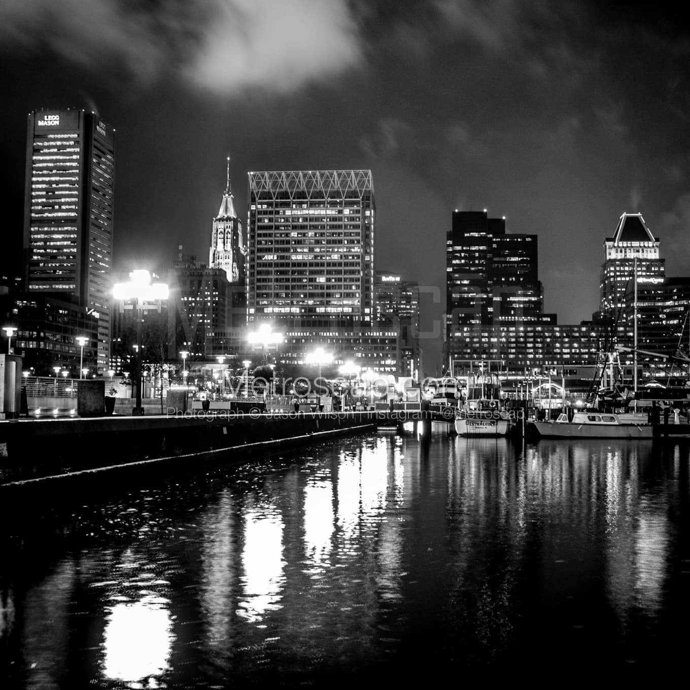 Baltimore Black & White Landscape Photography