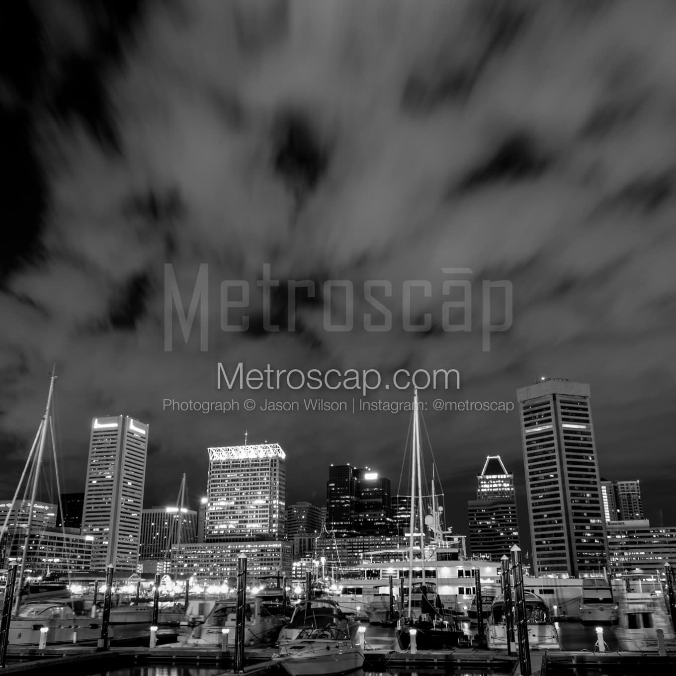 Baltimore Black & White Landscape Photography