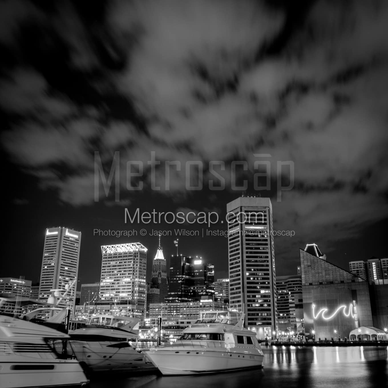 Baltimore Black & White Landscape Photography