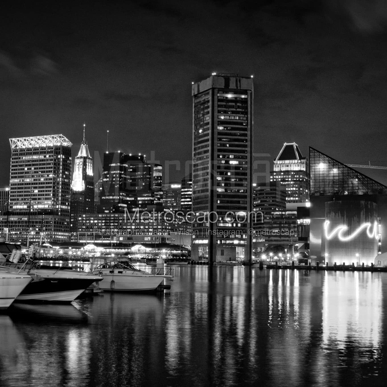 Baltimore Black & White Landscape Photography