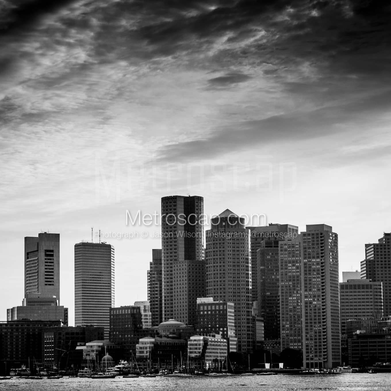 Boston Black & White Landscape Photography