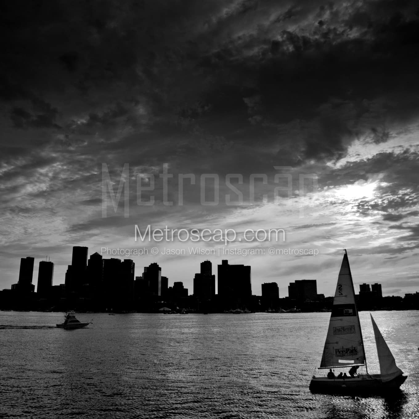 Boston Black & White Landscape Photography