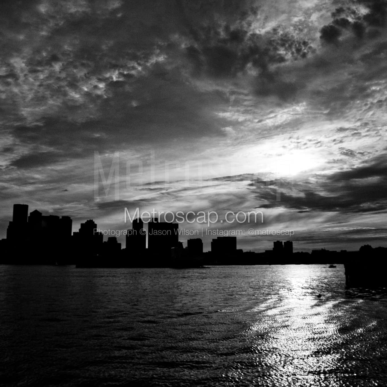 Boston Black & White Landscape Photography