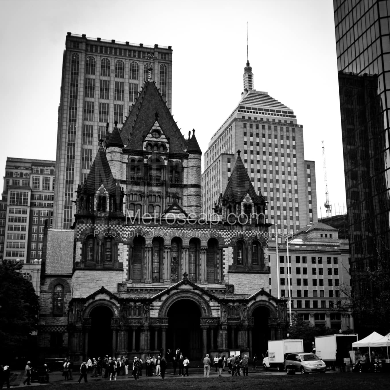 Boston Black & White Landscape Photography