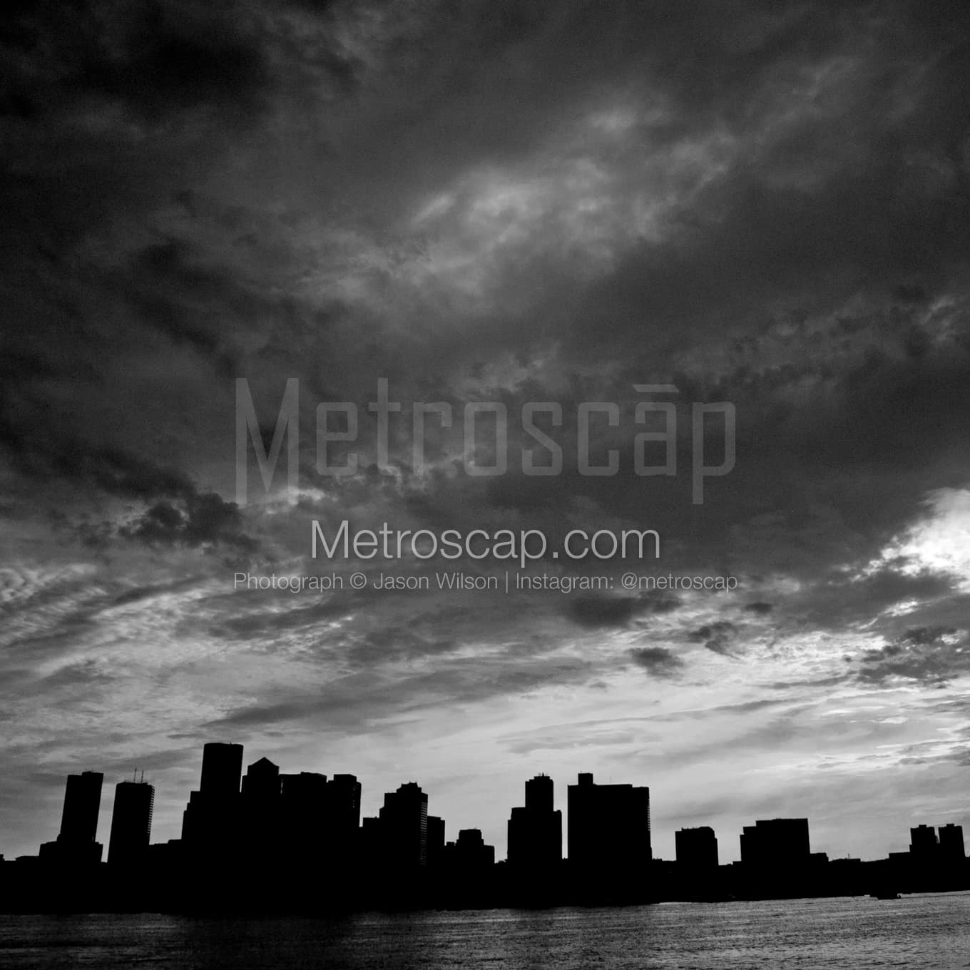 Boston Black & White Landscape Photography