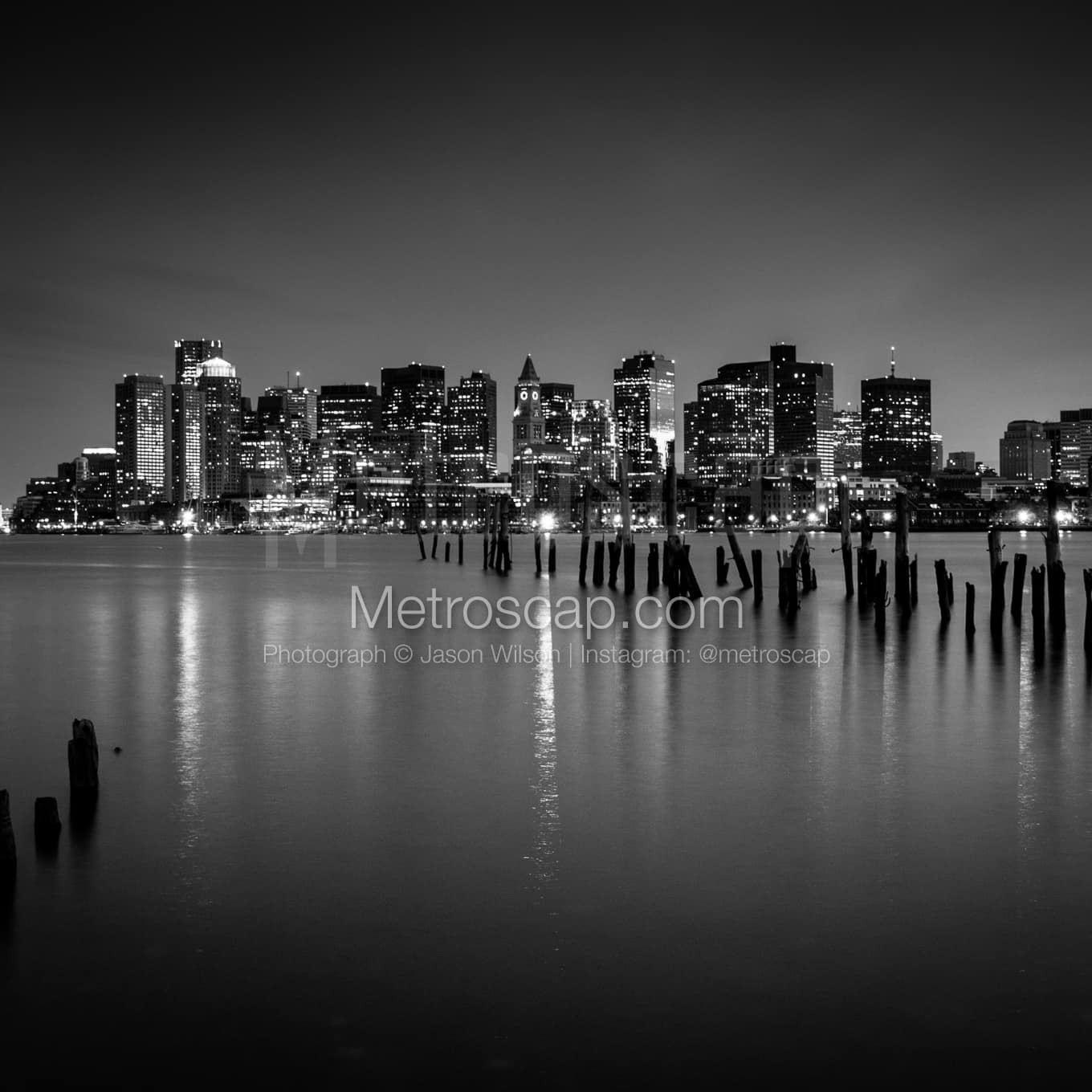 Boston Black & White Landscape Photography