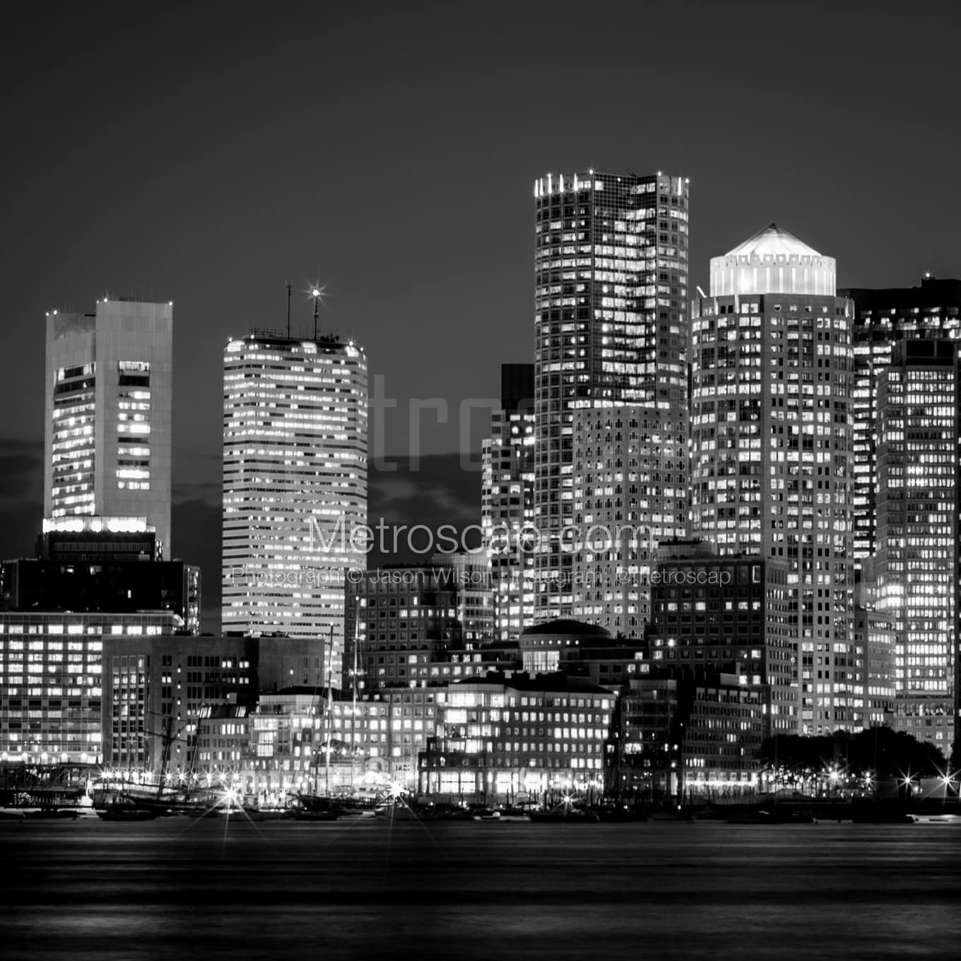 Boston Black & White Landscape Photography