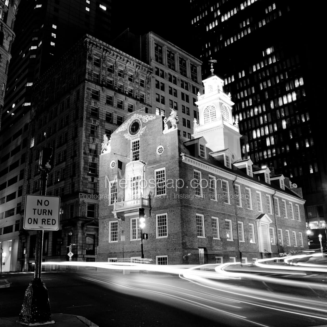 Boston Black & White Landscape Photography