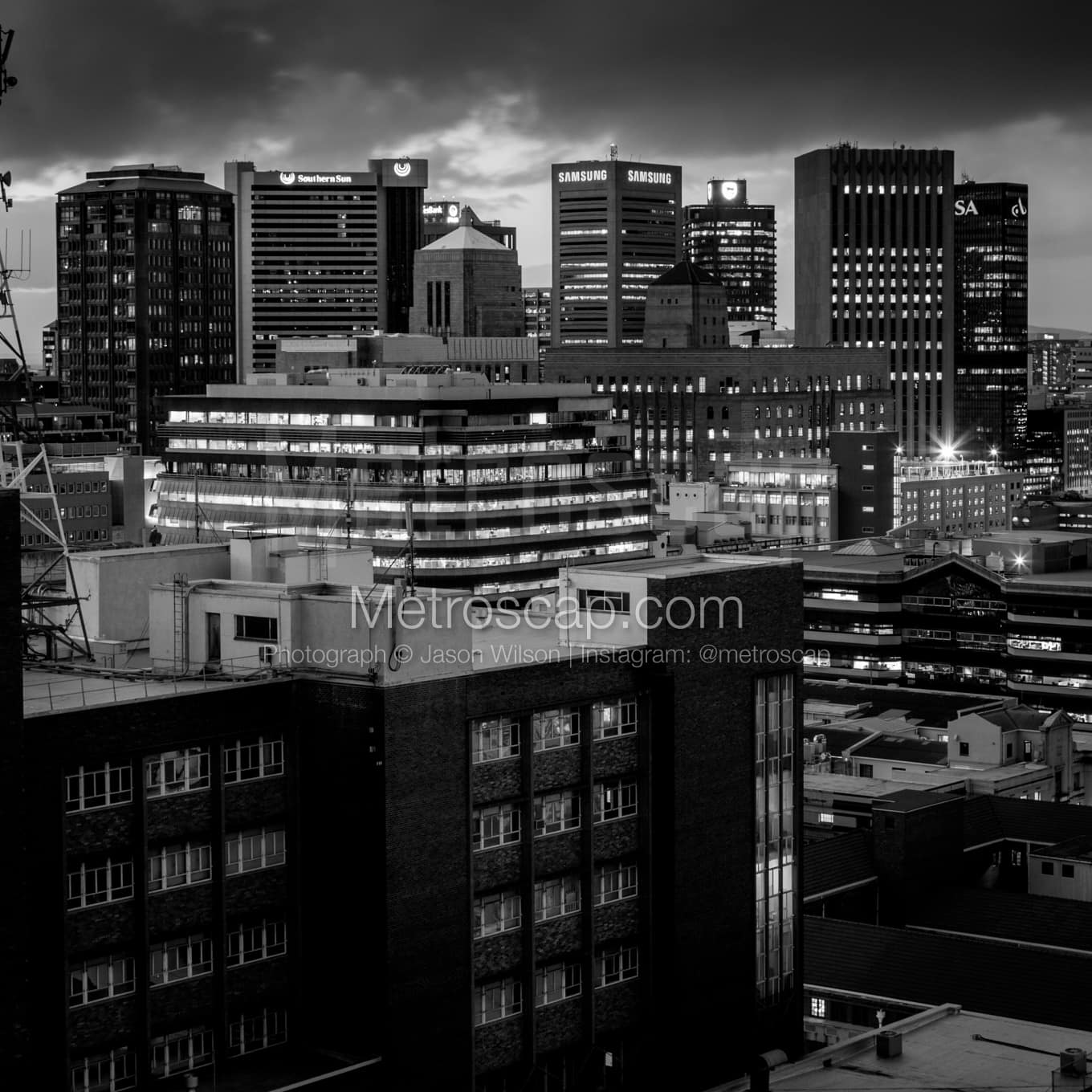 Cape Town Black & White Landscape Photography