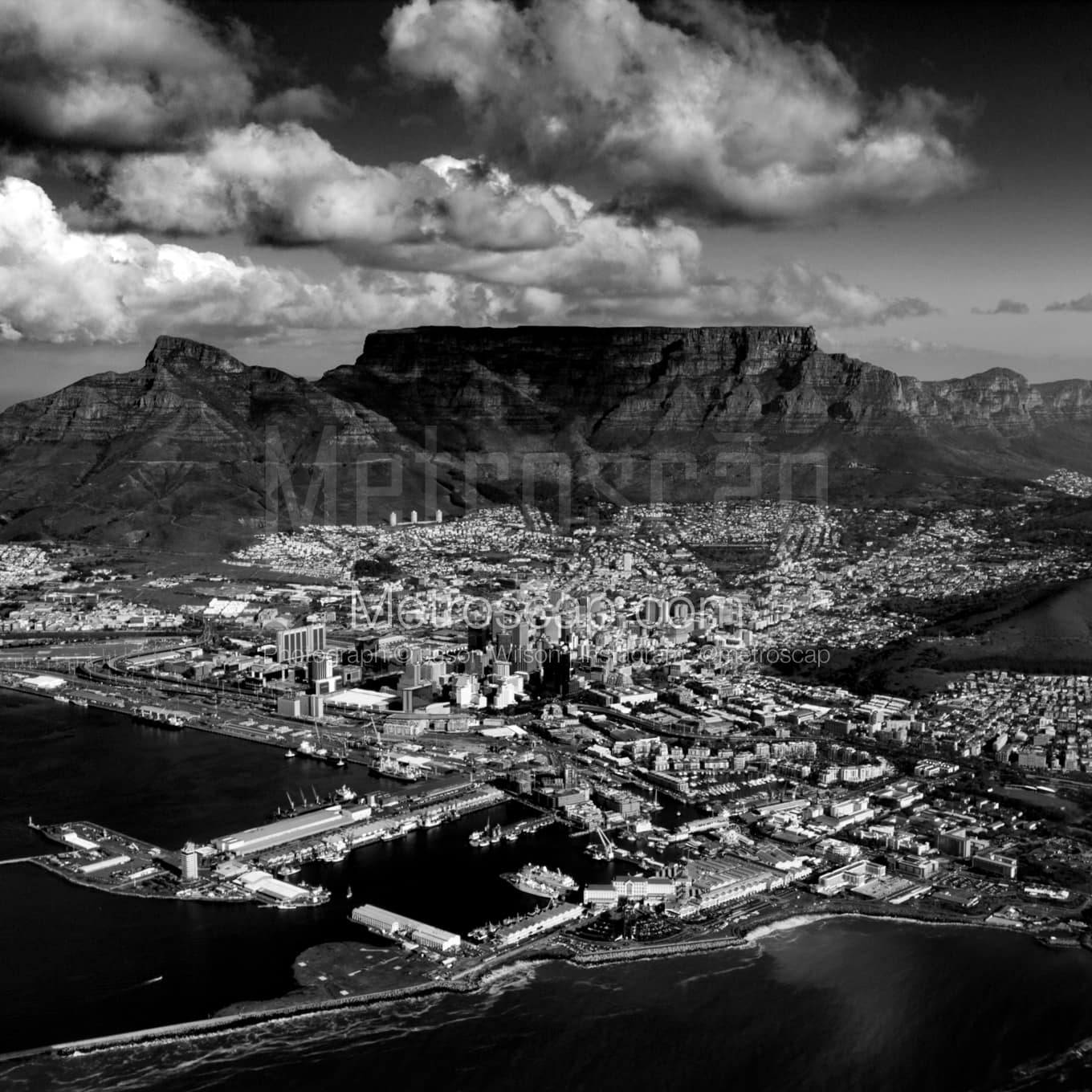 Cape Town Black & White Landscape Photography