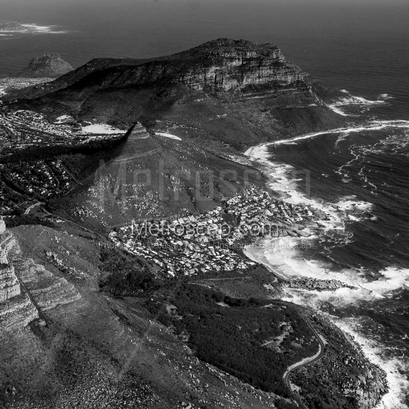 Cape Town Black & White Landscape Photography