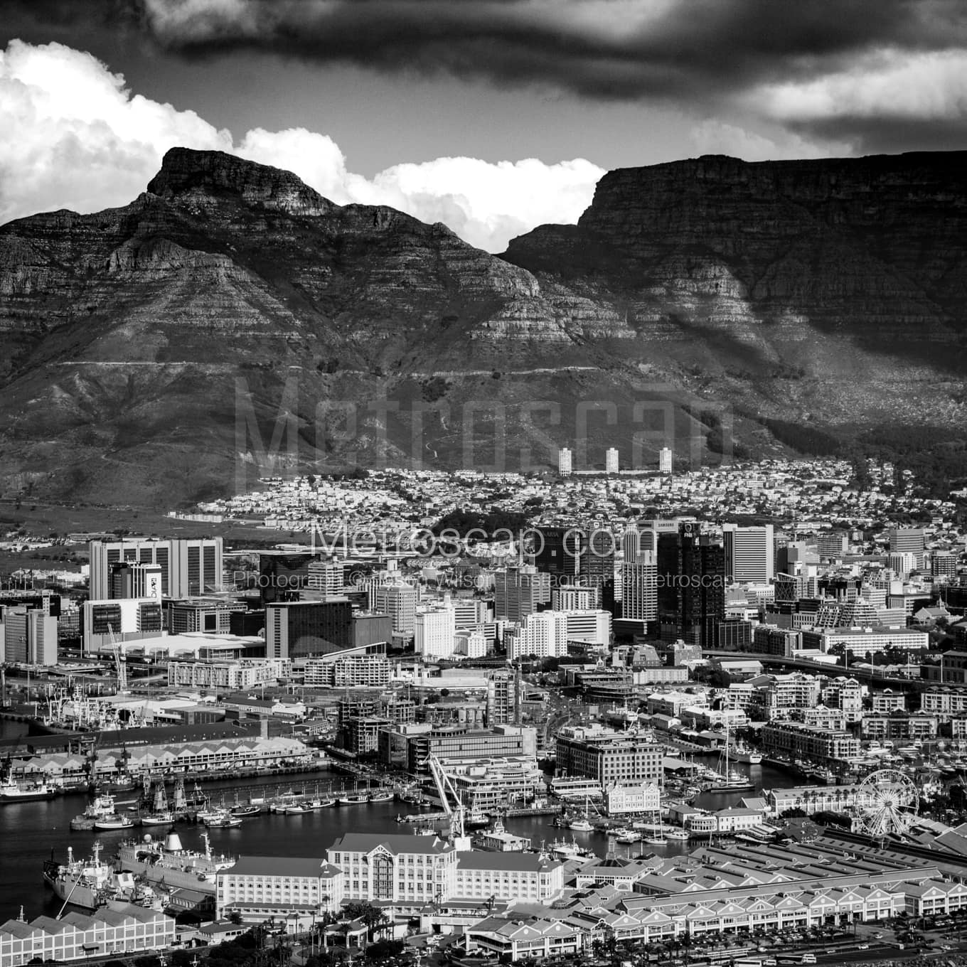 Cape Town Black & White Landscape Photography