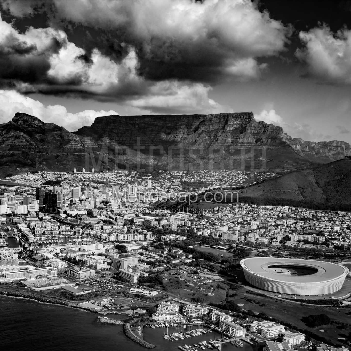 Cape Town Black & White Landscape Photography