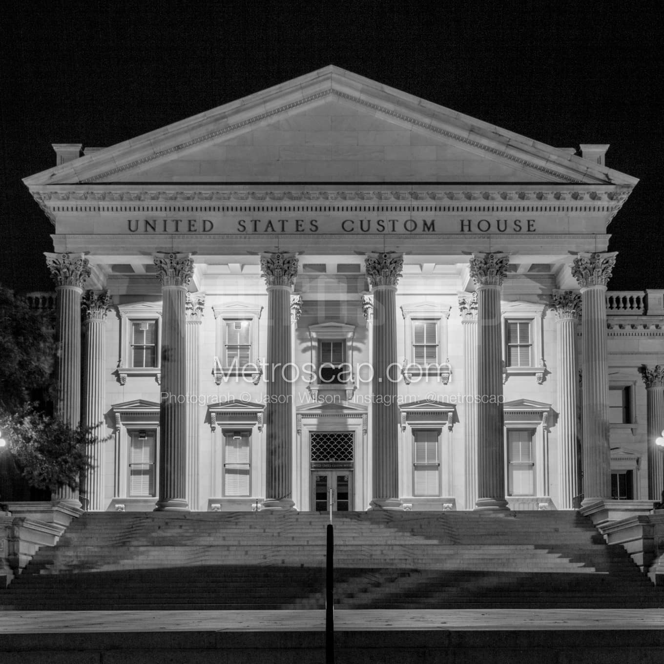 Charleston Black & White Landscape Photography