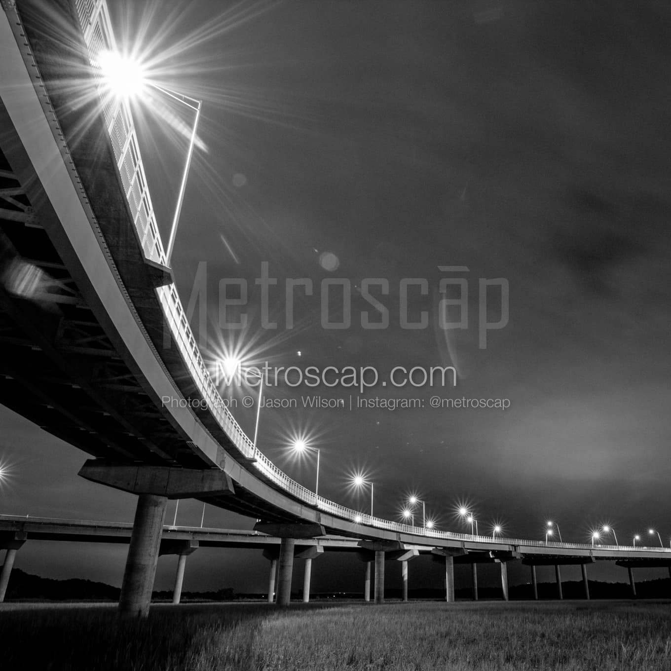 Charleston Black & White Landscape Photography