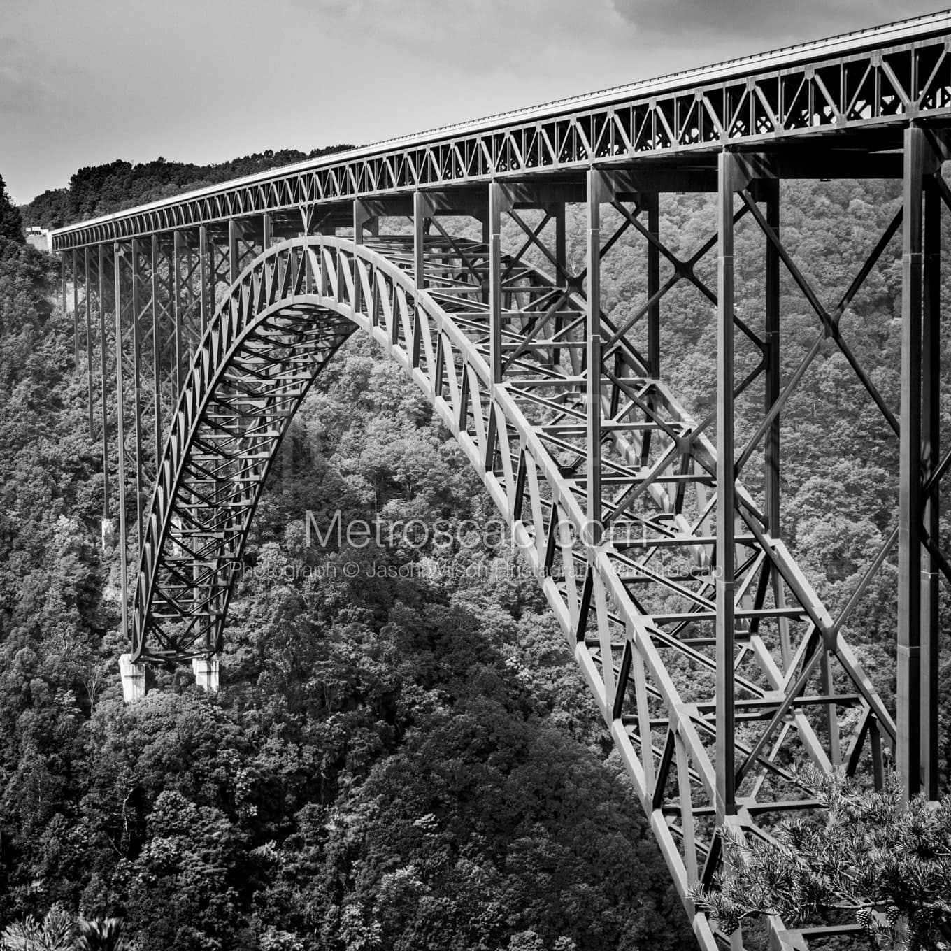 Charleston WV Black & White Landscape Photography