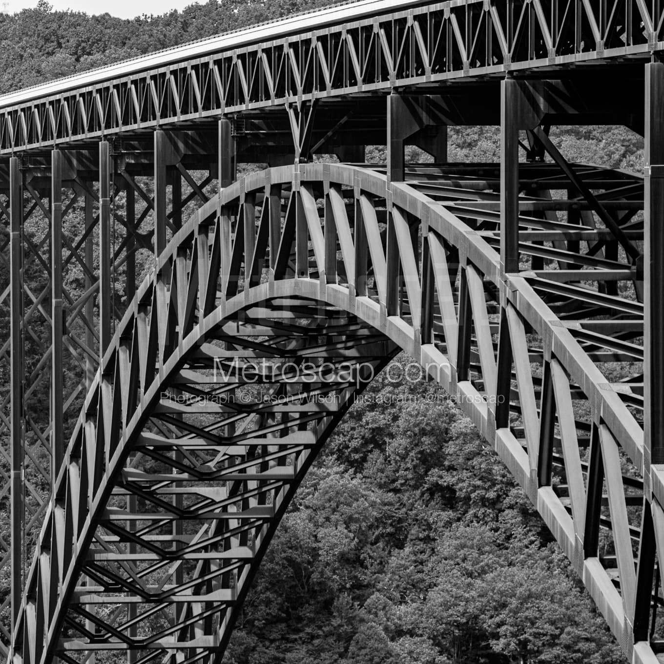 Charleston WV Black & White Landscape Photography