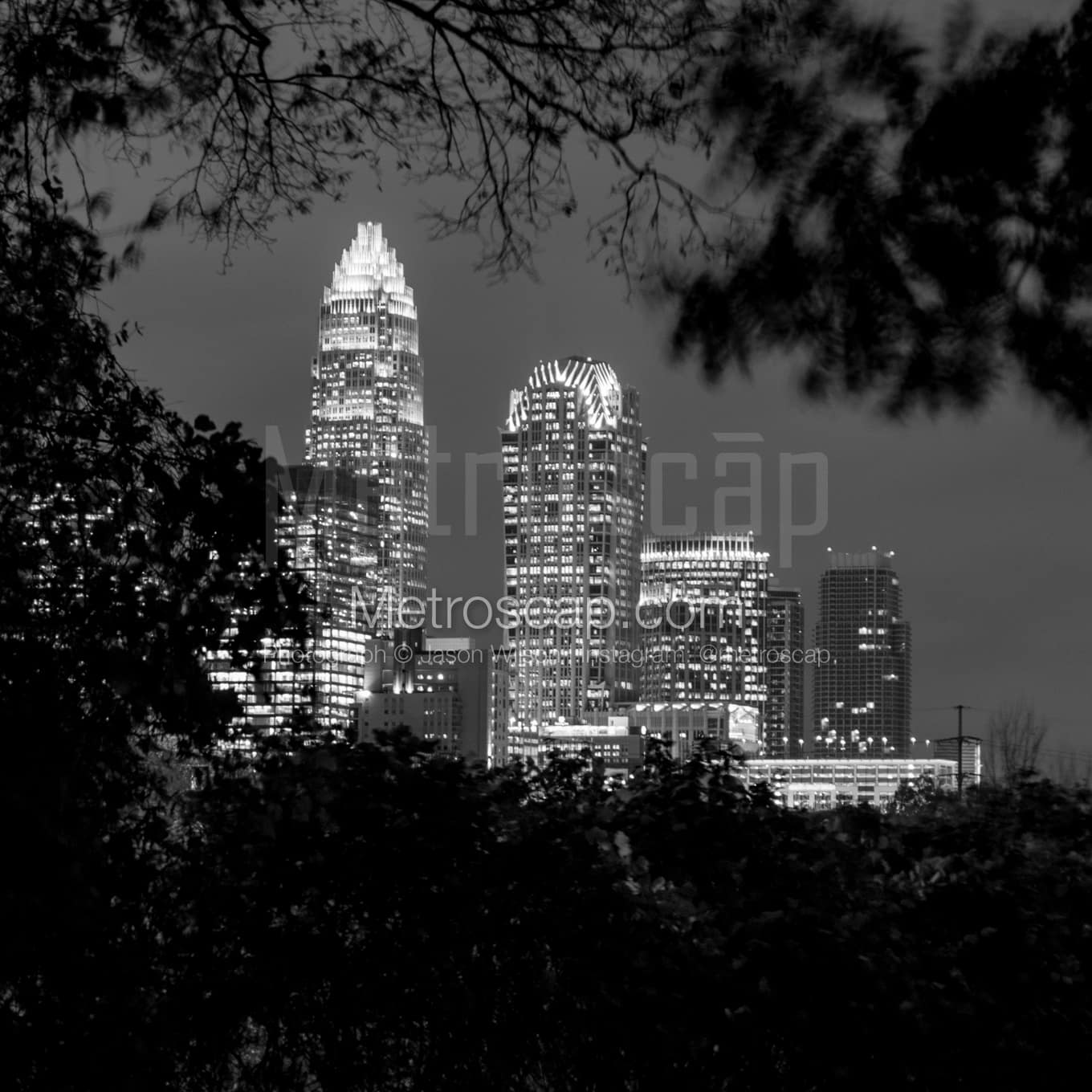 Charlotte Black & White Landscape Photography