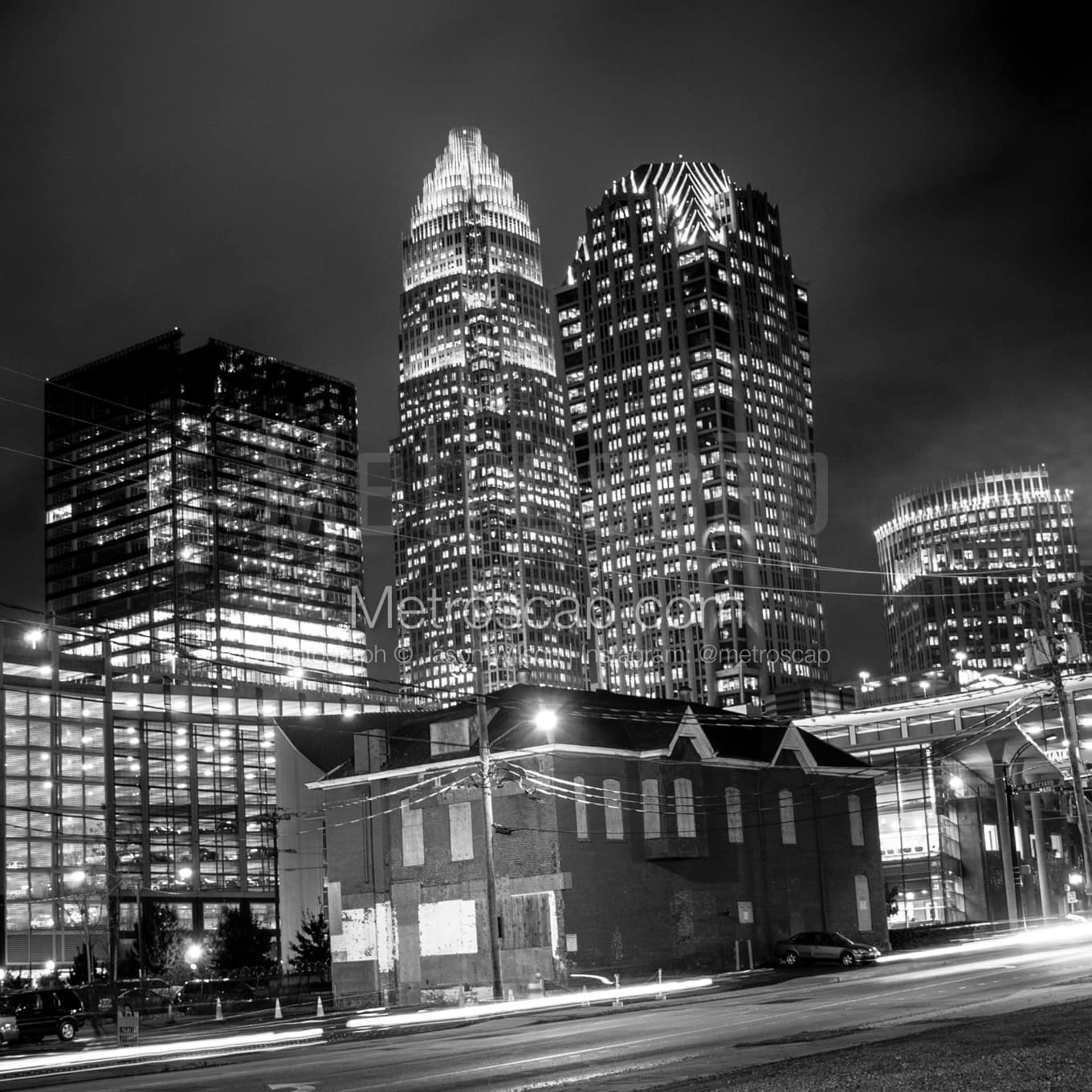 Charlotte Black & White Landscape Photography