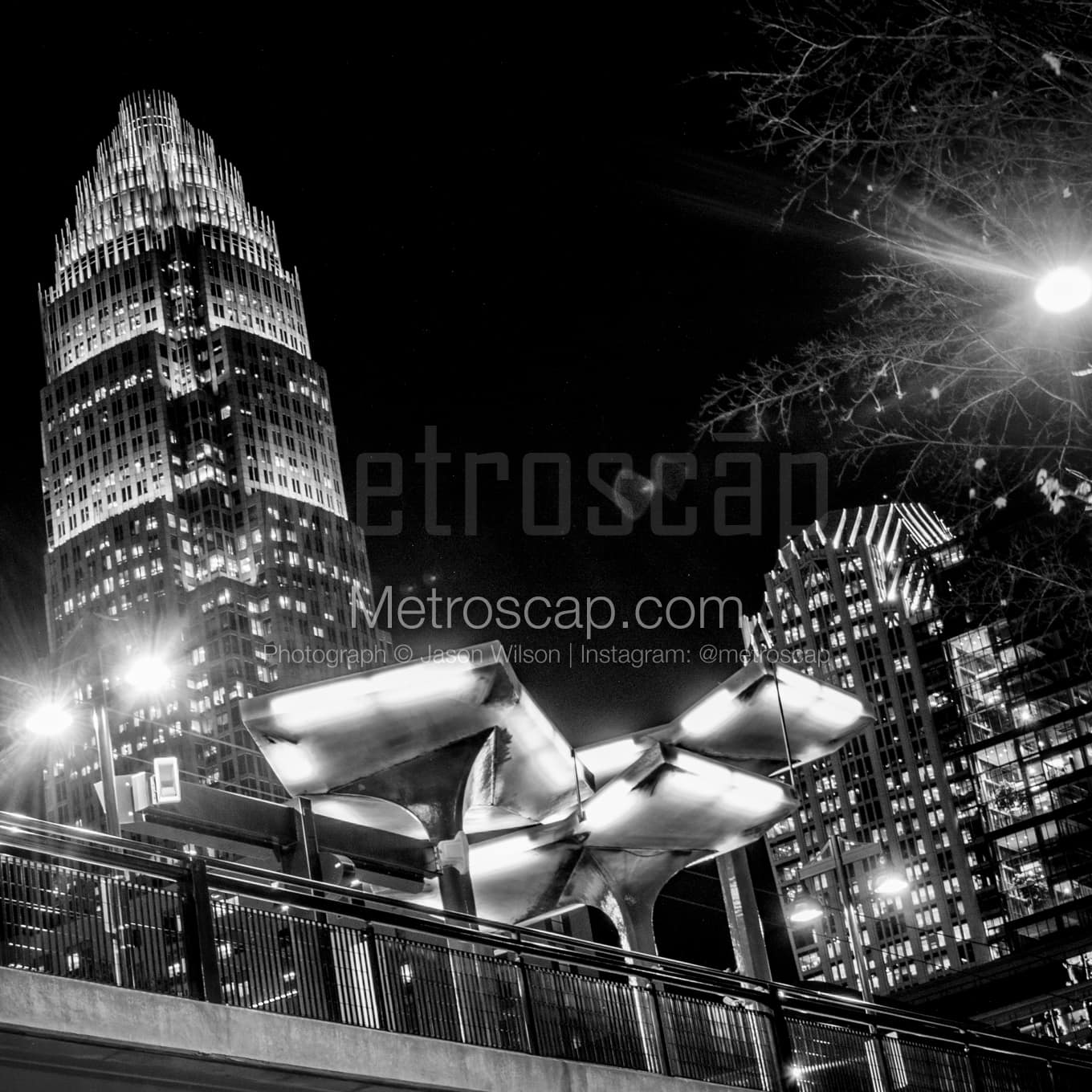 Charlotte Black & White Landscape Photography