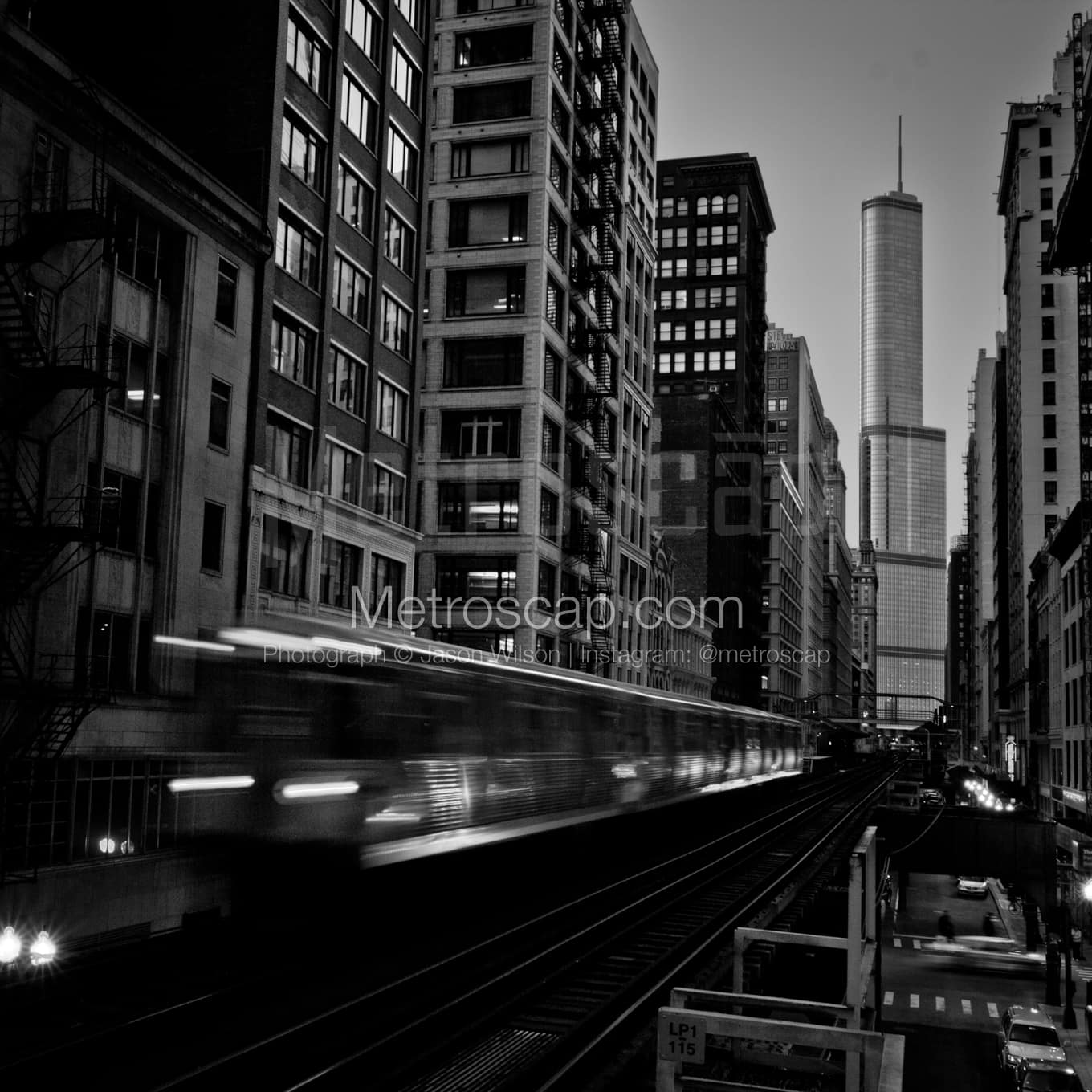 Chicago Black & White Landscape Photography