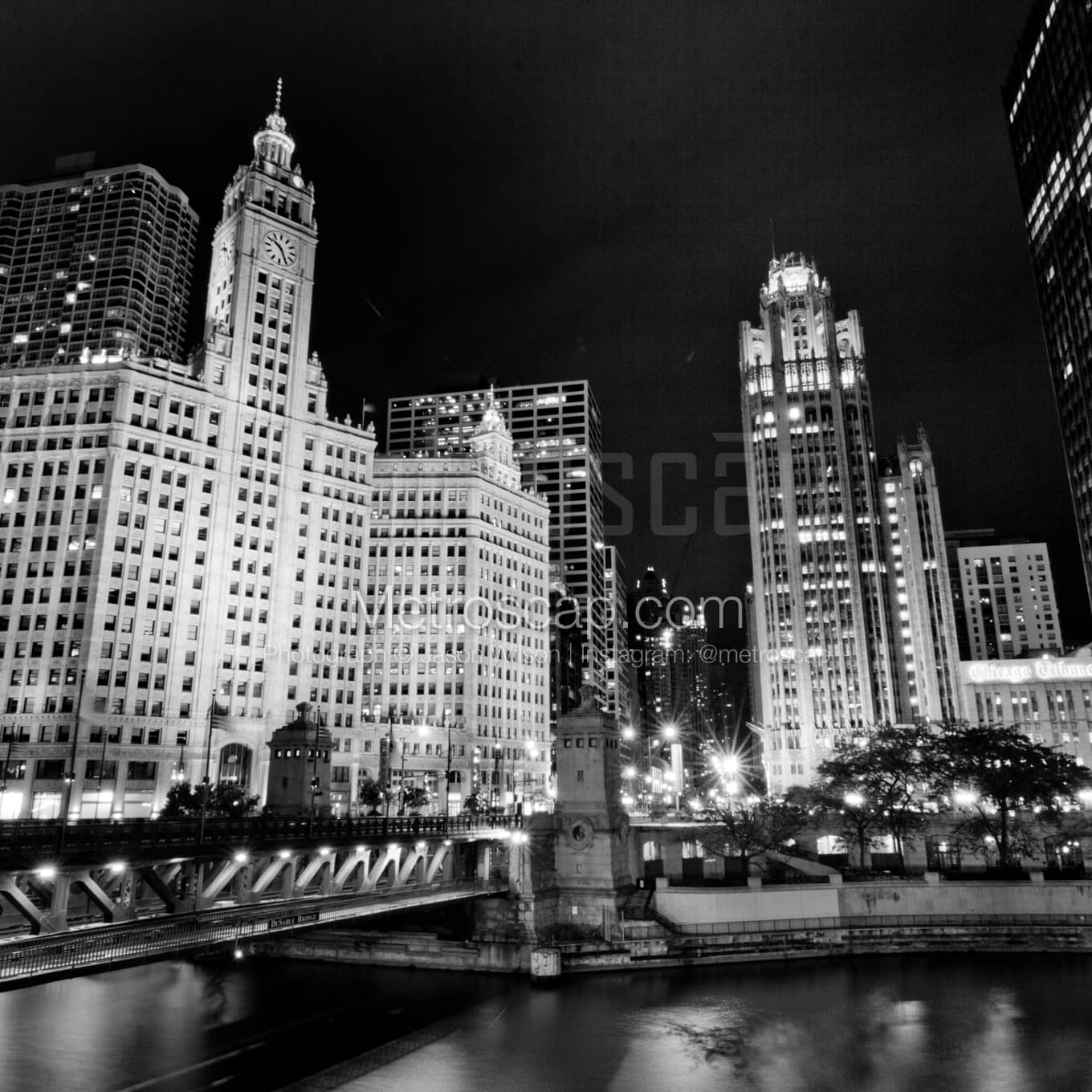 Chicago Black & White Landscape Photography