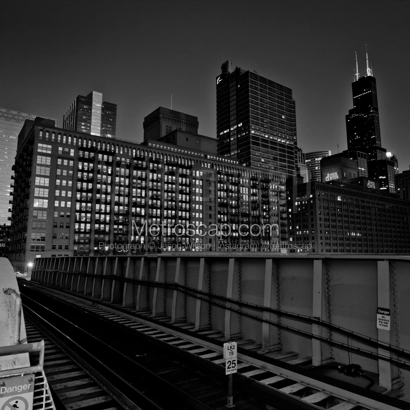 Chicago Black & White Landscape Photography