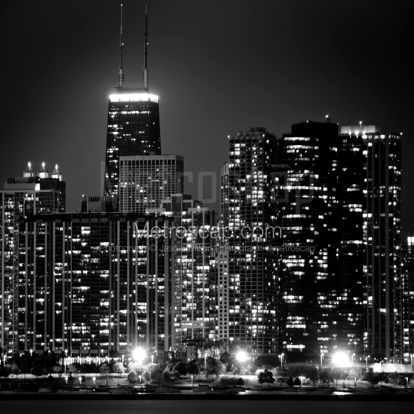 Chicago Black & White Landscape Photography