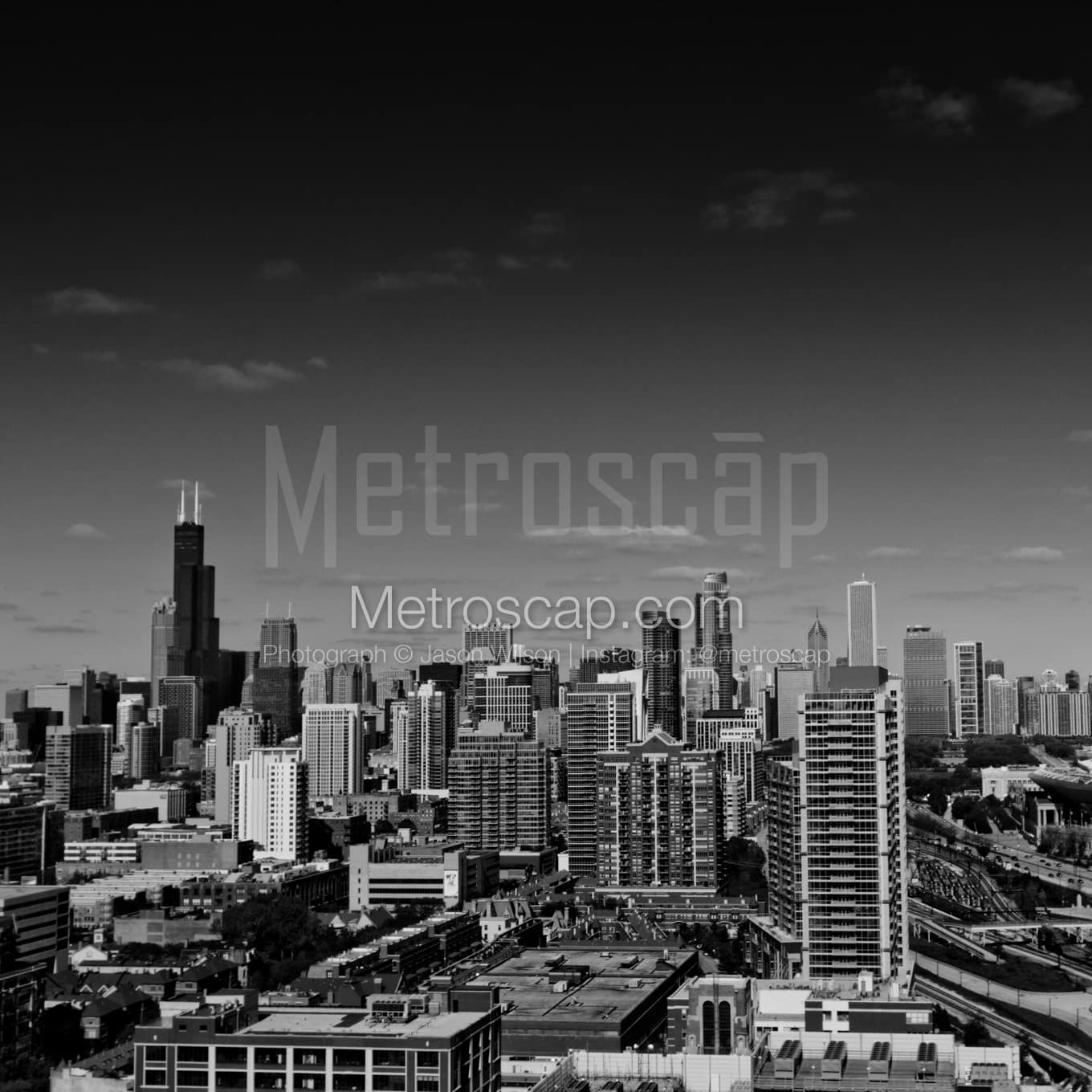 Chicago Black & White Landscape Photography