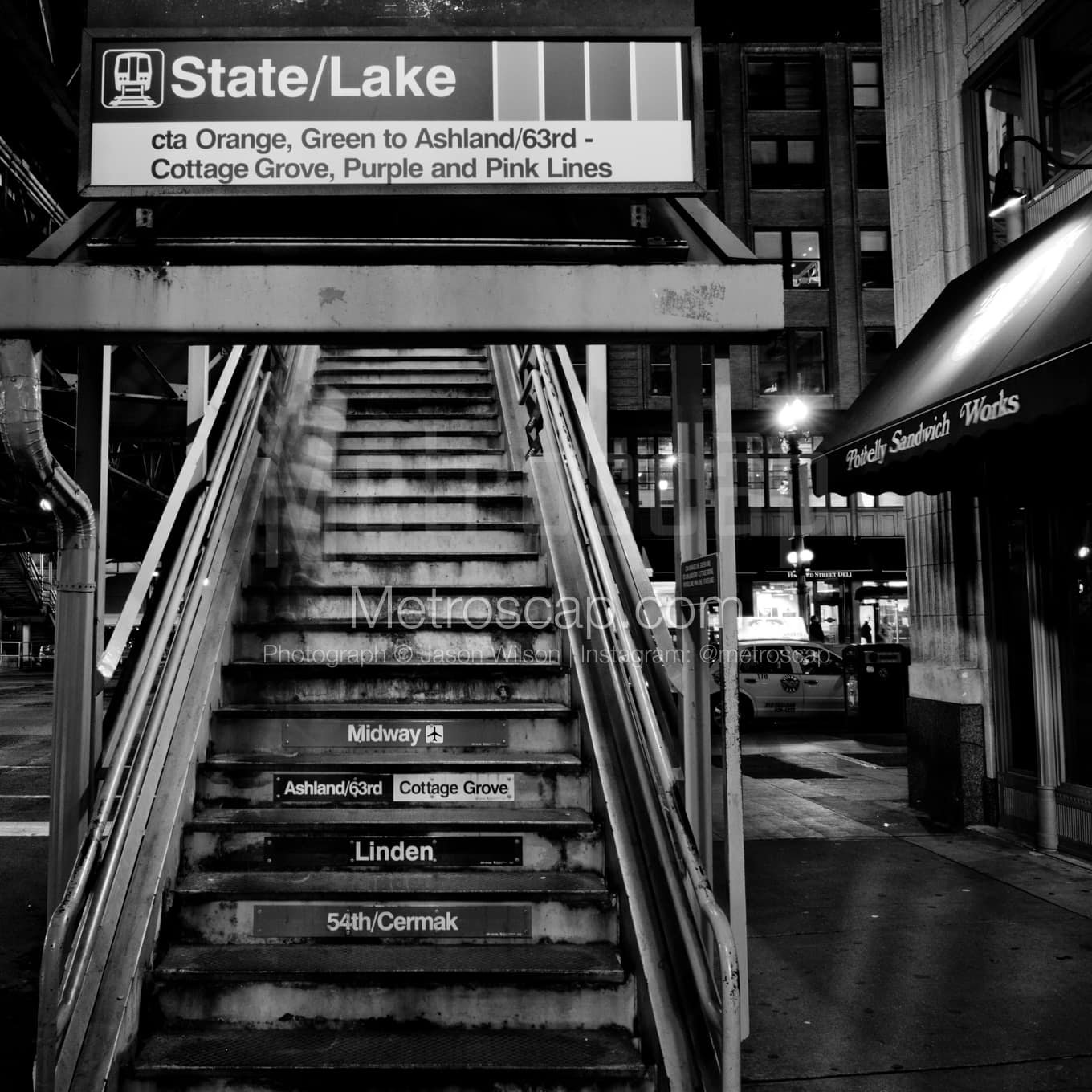 Chicago Black & White Landscape Photography