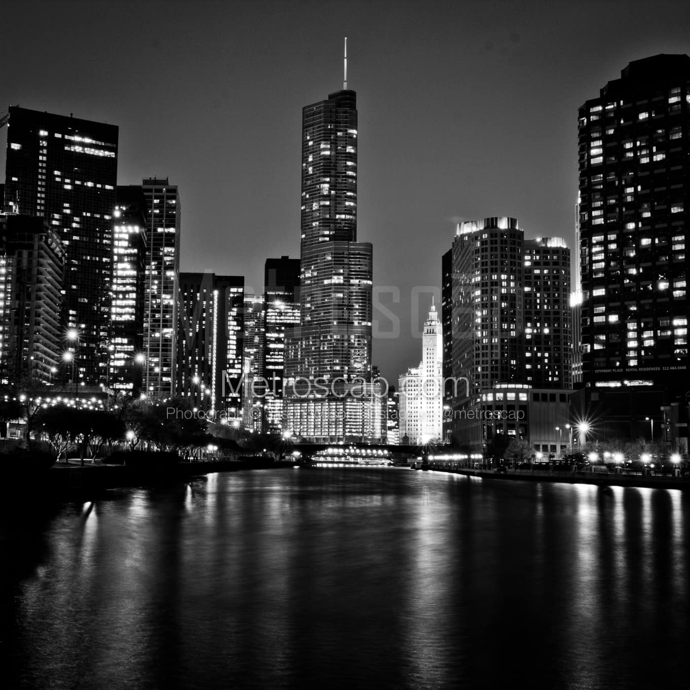 Chicago Black & White Landscape Photography