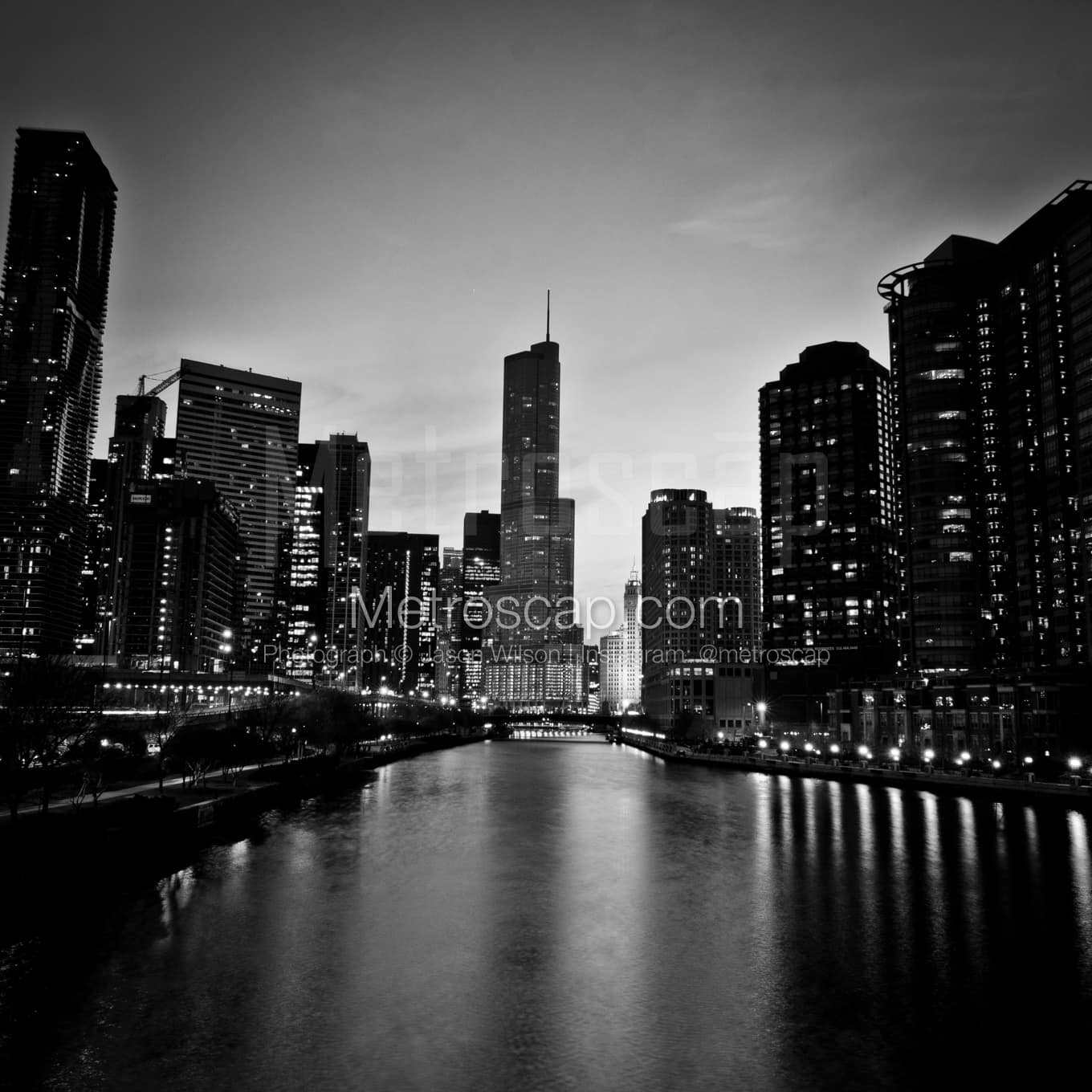 Chicago Black & White Landscape Photography