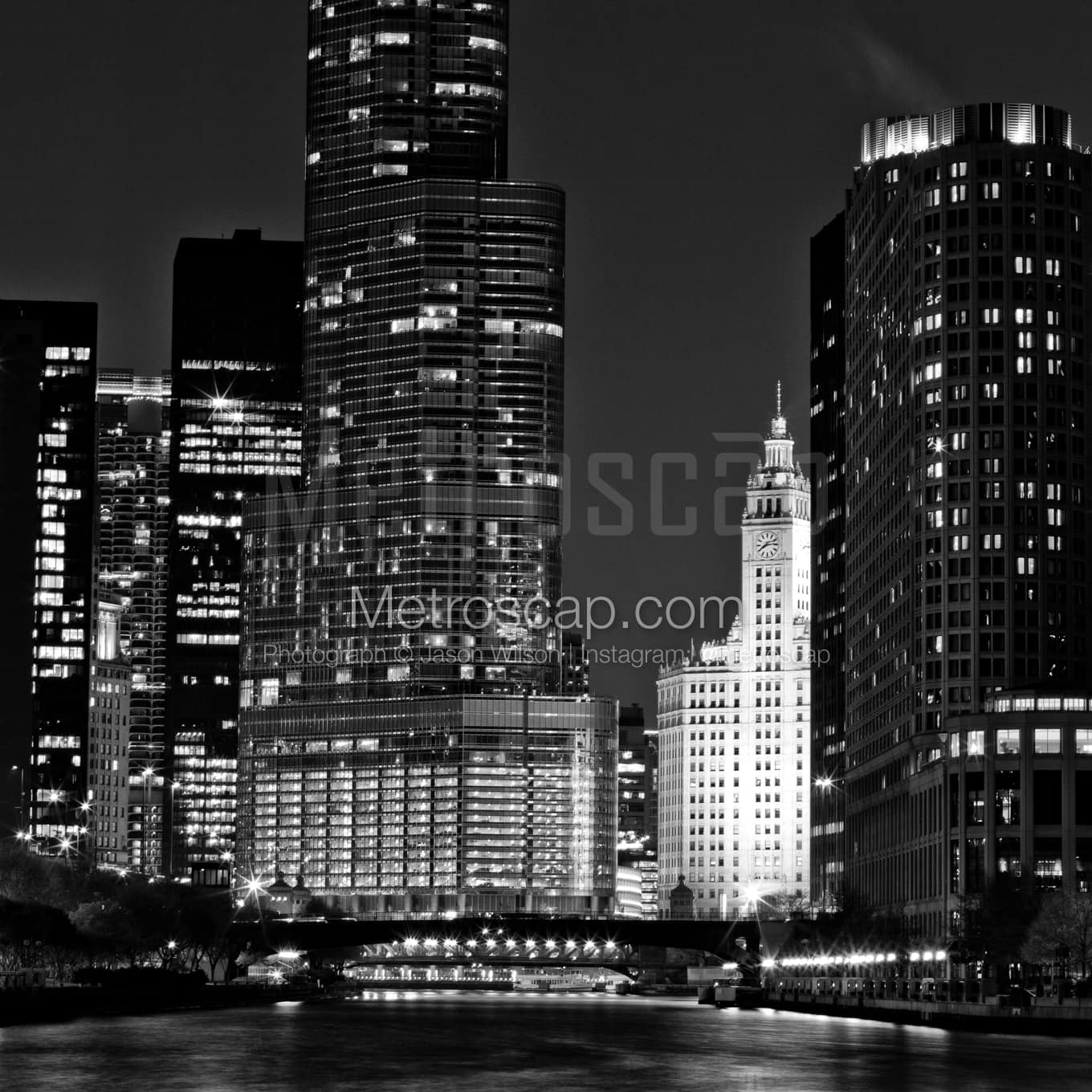 Chicago Black & White Landscape Photography