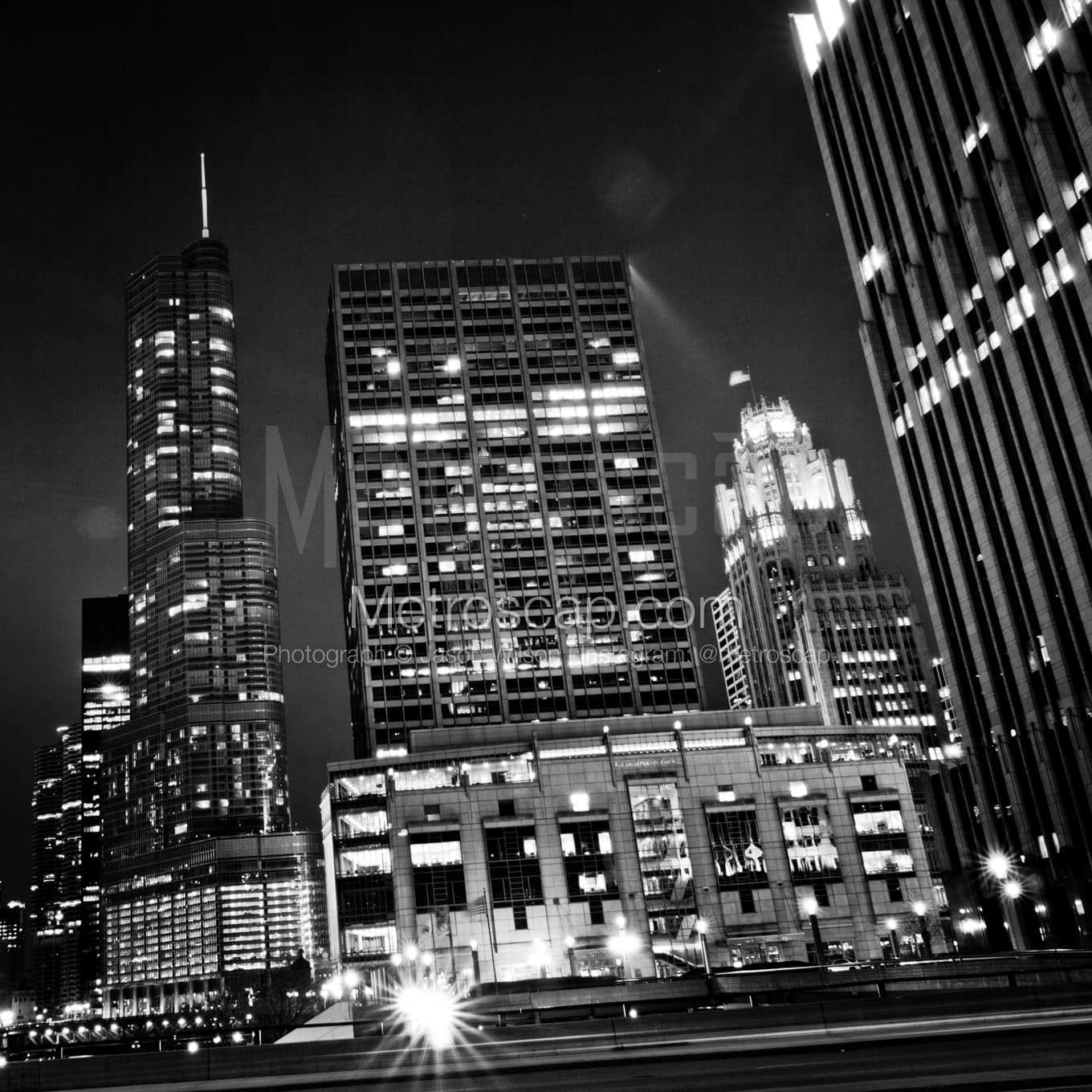 Chicago Black & White Landscape Photography