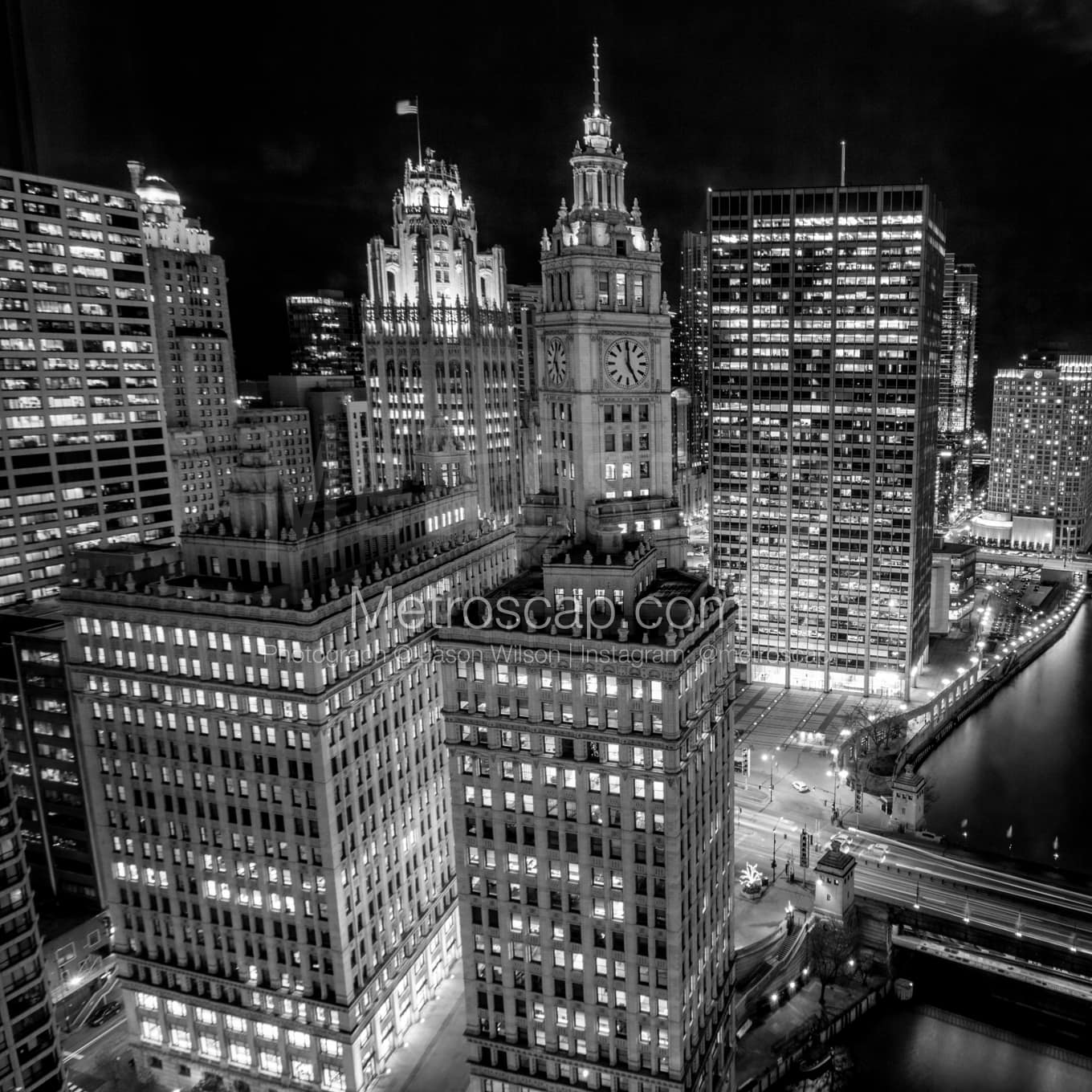 Chicago Black & White Landscape Photography