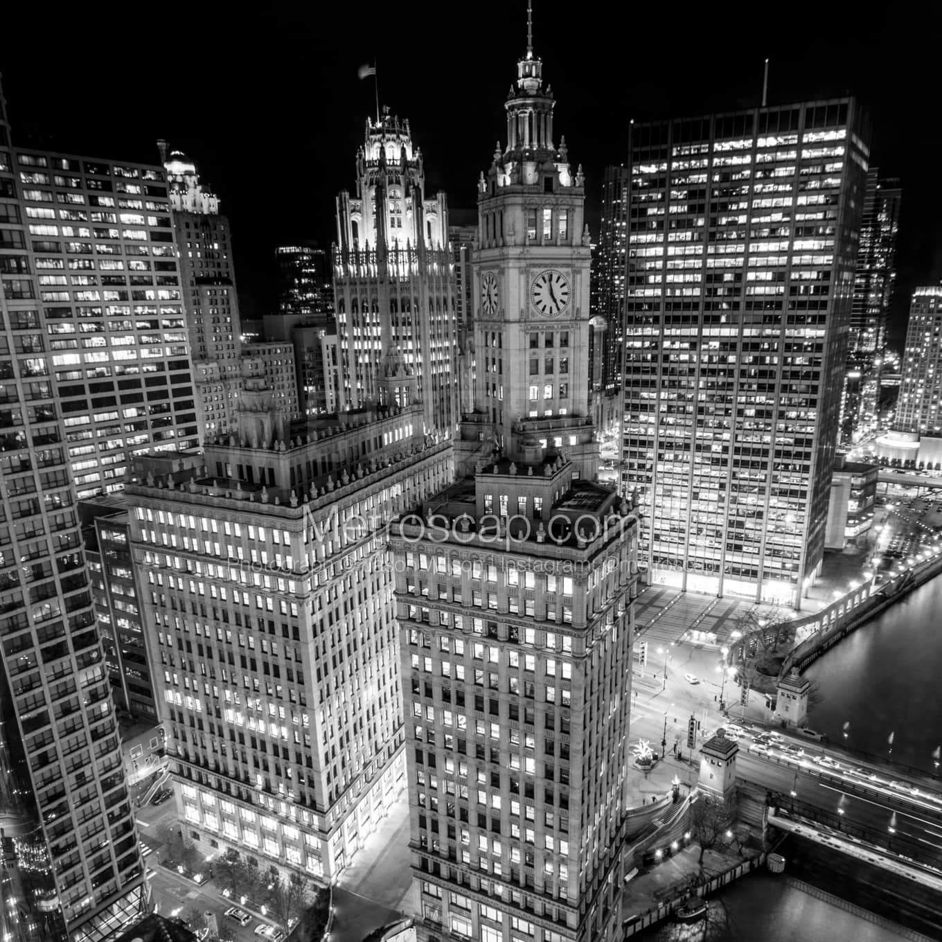 Chicago Black & White Landscape Photography