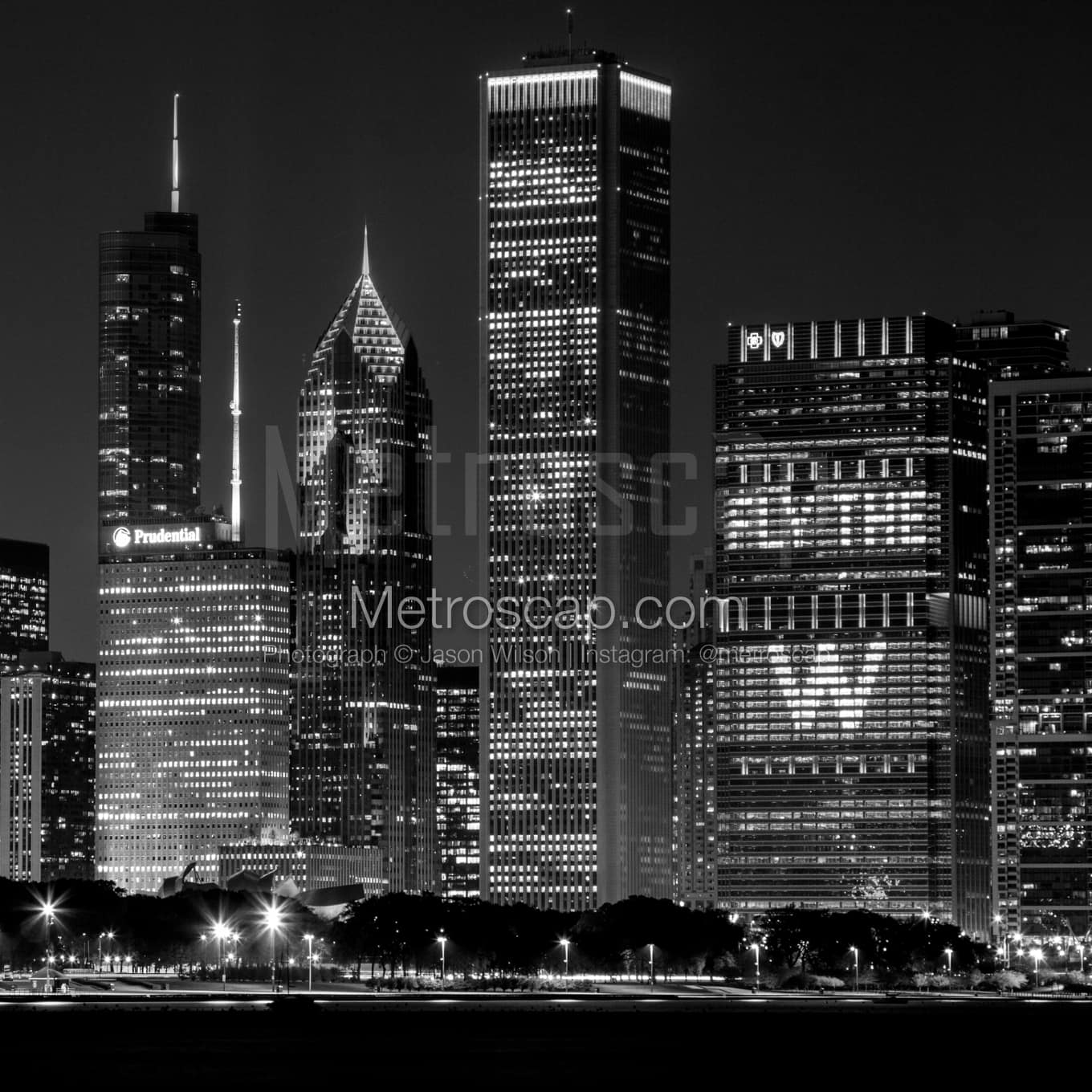 Chicago Black & White Landscape Photography