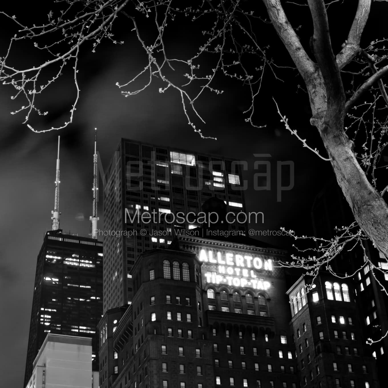 Chicago Black & White Landscape Photography