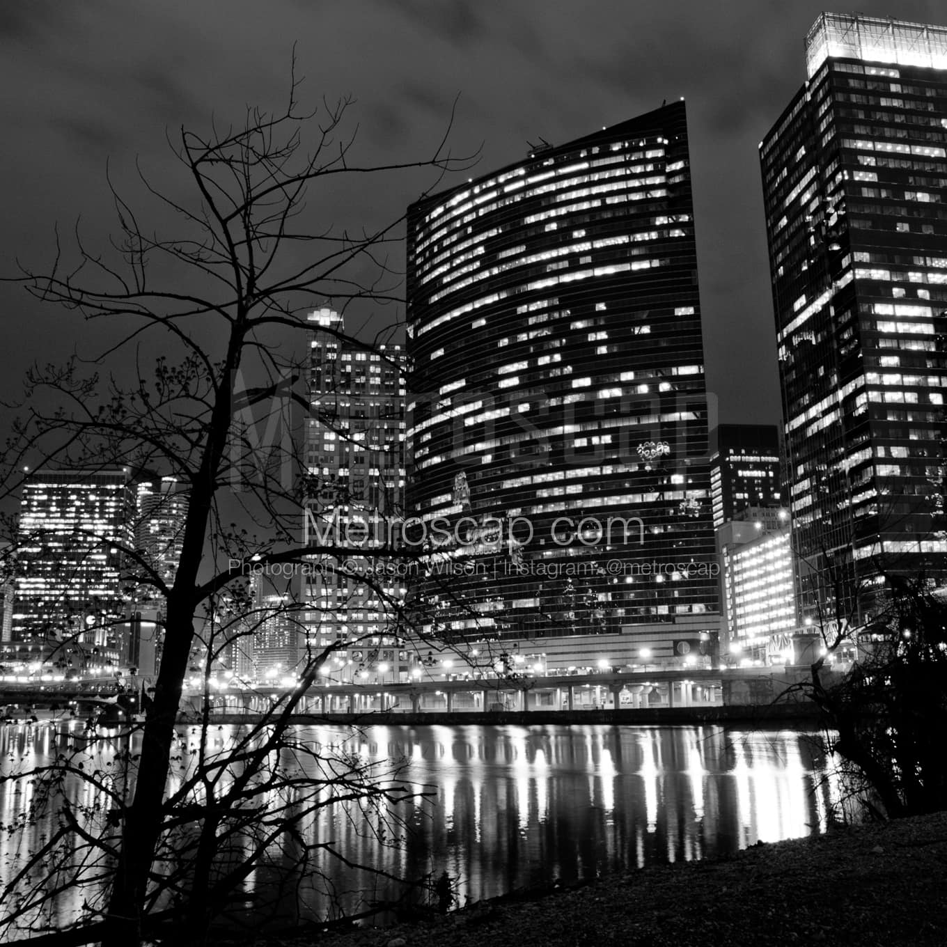 Chicago Black & White Landscape Photography