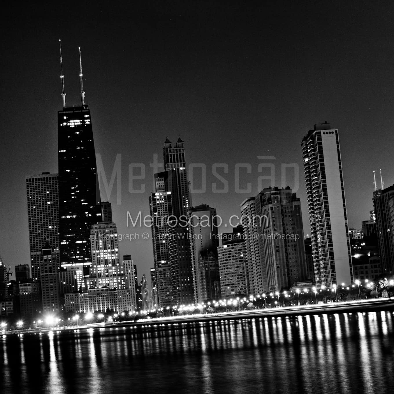 Chicago Black & White Landscape Photography