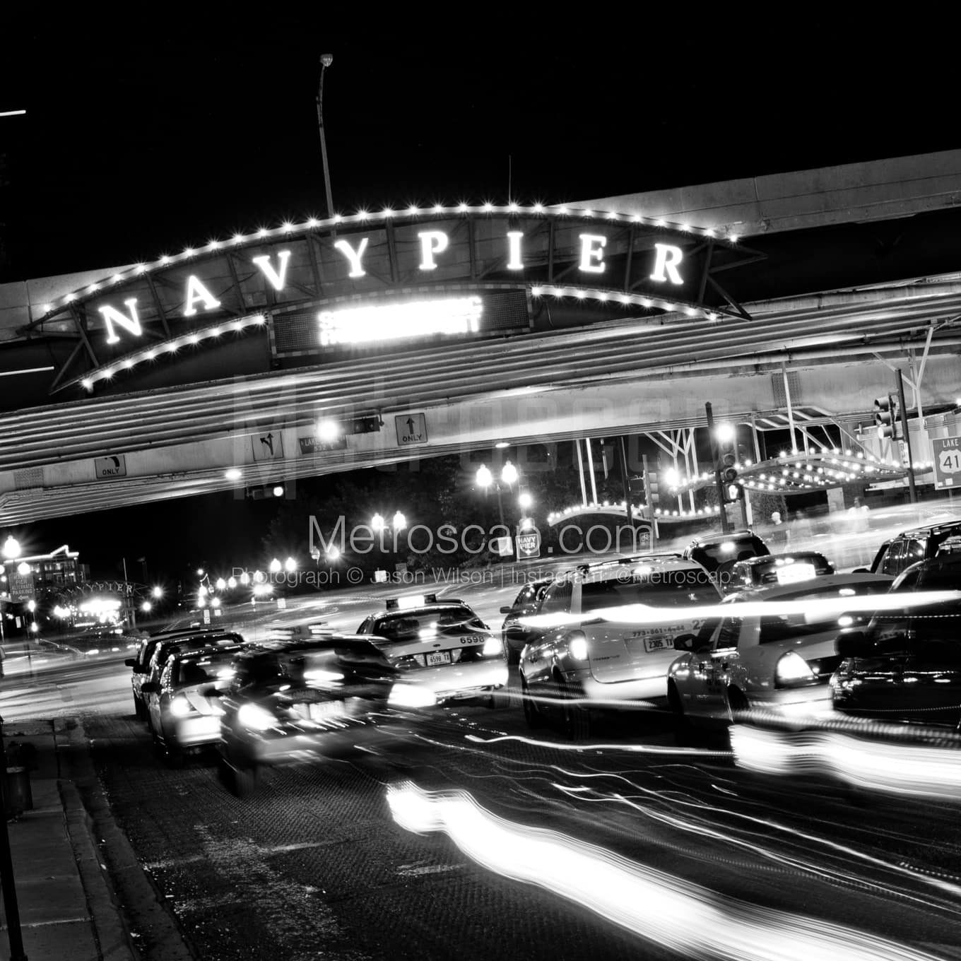 Chicago Black & White Landscape Photography