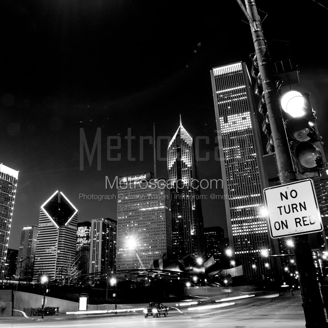 Chicago Black & White Landscape Photography