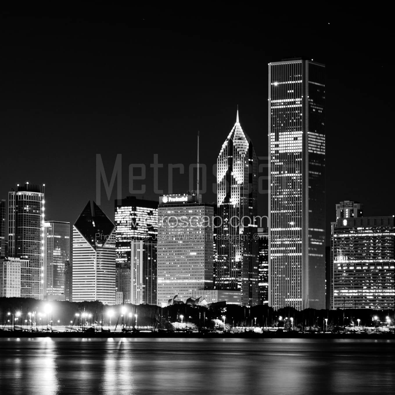 Chicago Black & White Landscape Photography