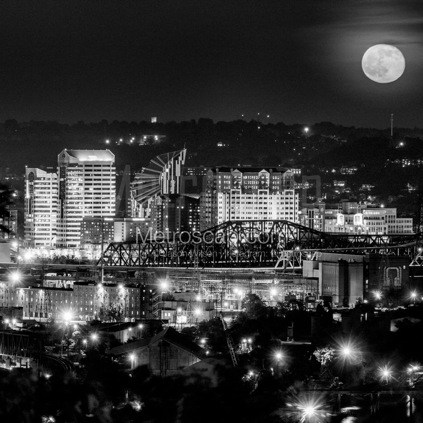 Cincinnati Black & White Landscape Photography