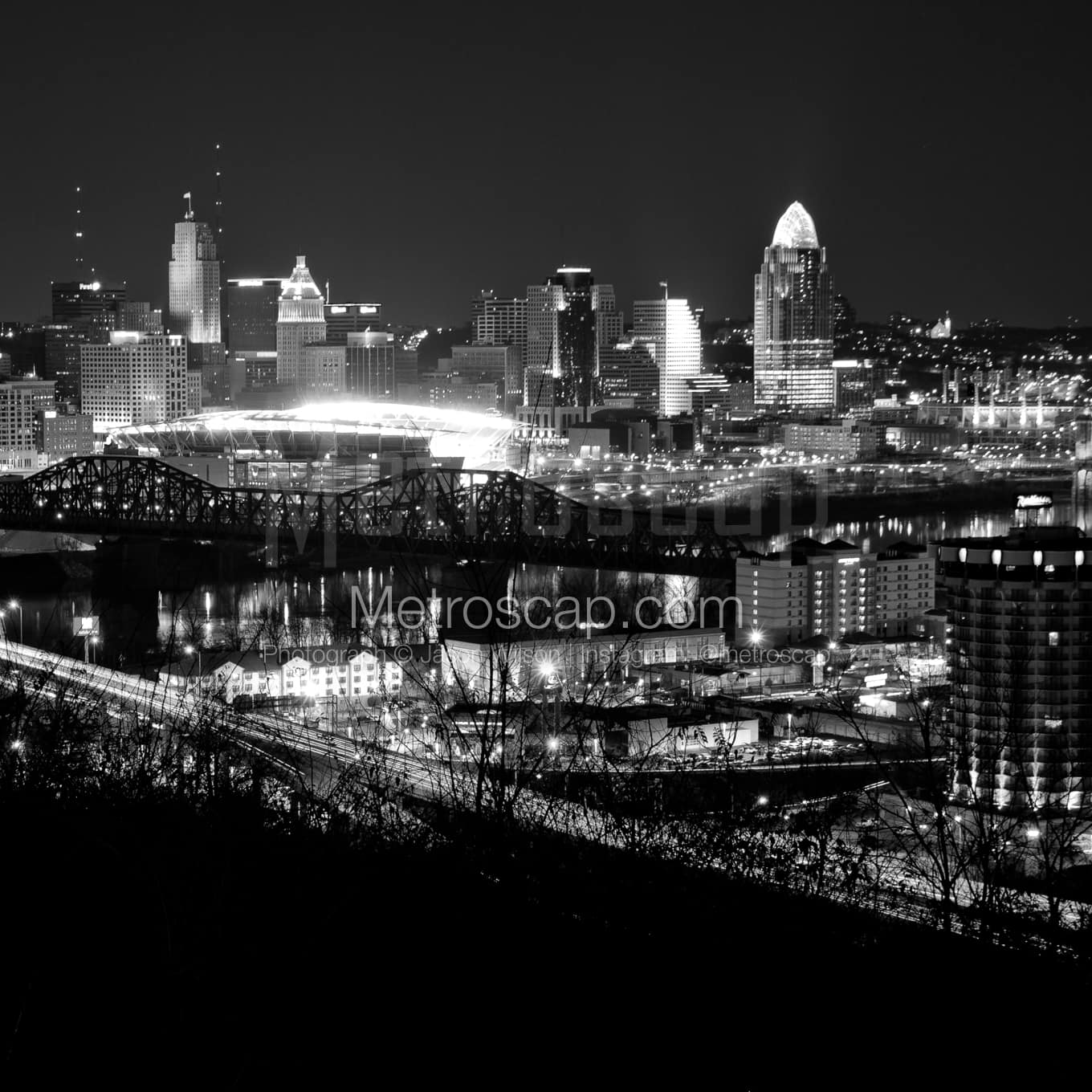 Cincinnati Black & White Landscape Photography