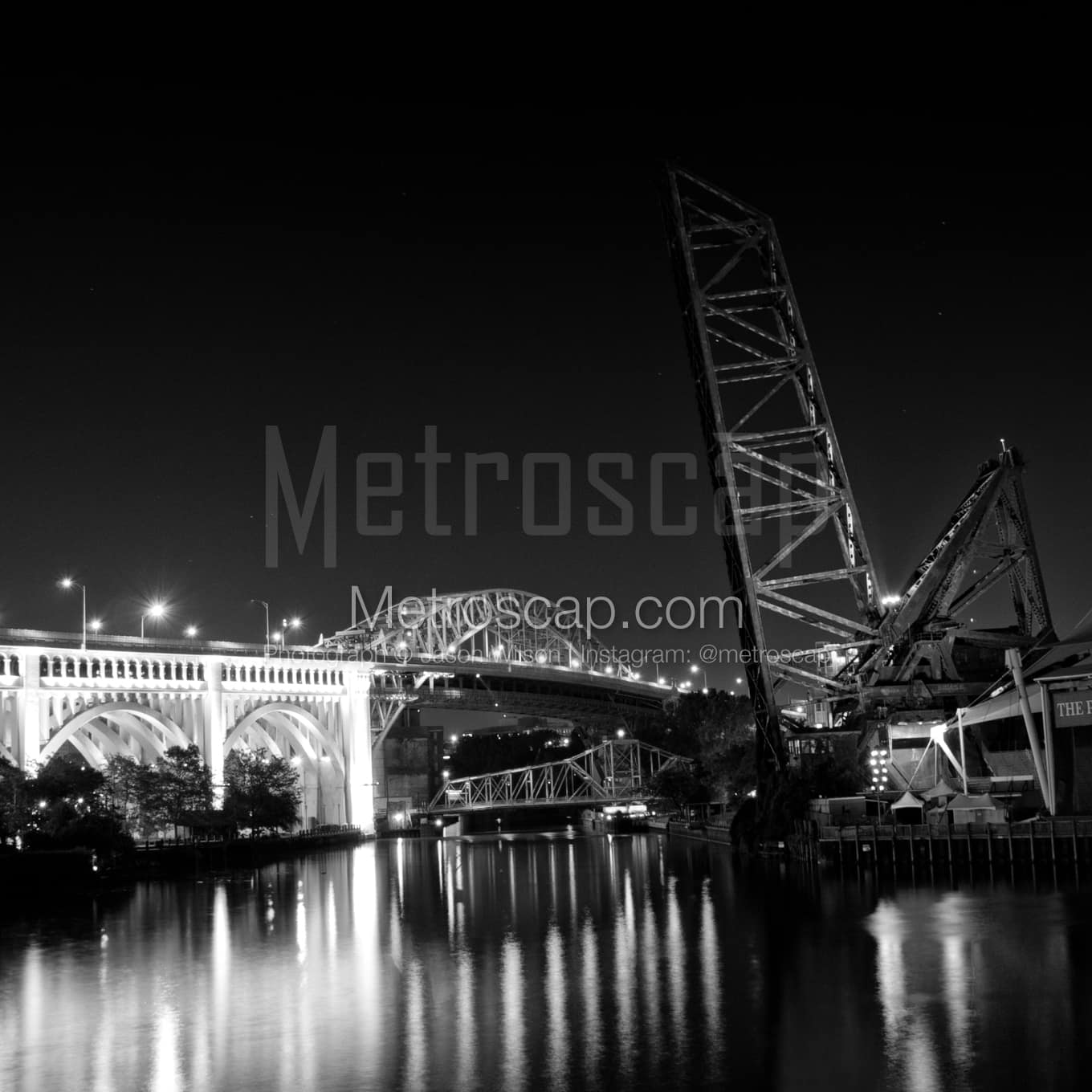 Cleveland Black & White Landscape Photography